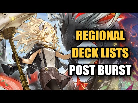 CRAZY REGIONAL RESULTS! Burst Protocol Regional Deck Lists Yu-Gi-Oh