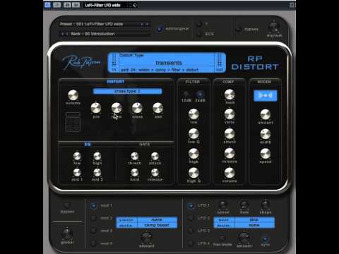 Rob Papen(ロブパペン)「RP-DISTORT」 ディストーションタイプ