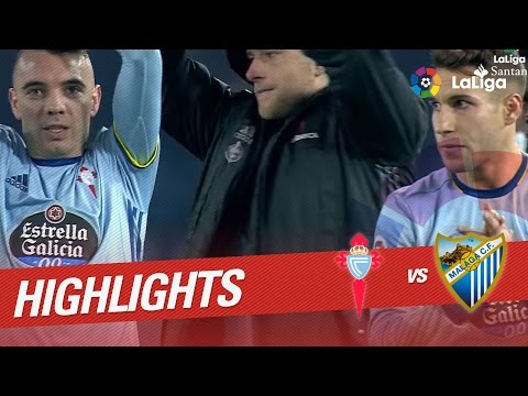 Highlights Celta de Vigo vs Málaga CF (3-1)