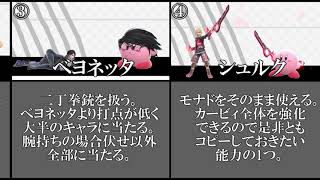 カービィの強すぎるコピー能力7選【スマブラSP】