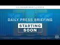 Department Of State Daily Press Briefing May 22 2023 1 15 PM