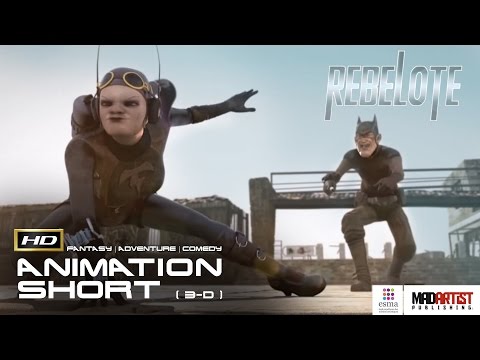CGI 3D Animated Short "REBELOTE" Hilarious Superheros Animation Film by ESMA