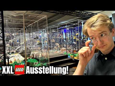 Riesiges LEGO Star Wars Diorama aller Episoden! | Ausstellung Rundtour!