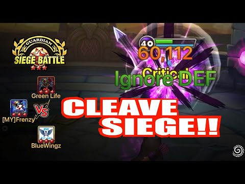 Time for a CLEAVE SIEGE in Top Tier G3 Siege Battle!! XD