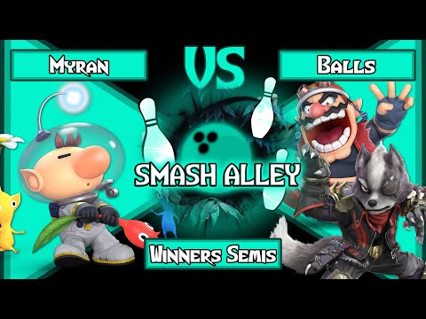 Smash Alley 18 Winners Semifinals - Myran (Olimar) vs. Balls (Wario, Wolf)