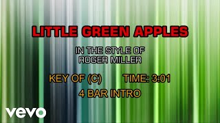 Roger Miller - Little Green Apples (Karaoke)