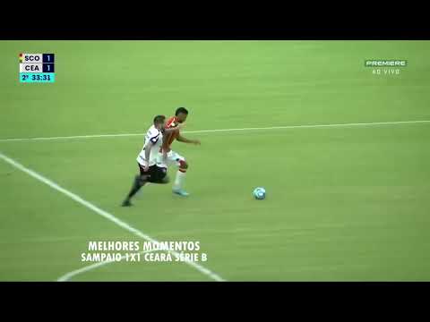 SAMPAIO CORREIA 1X1 CEARÁ I MELHORES LANCES DO JOGO