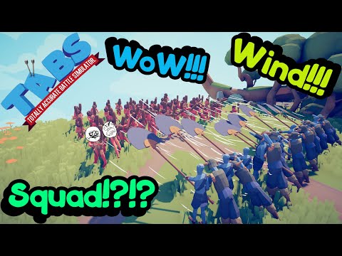 Wind Squad Vs Every Units (Same Price) + [BONUS!] [Satisfying!] - Totally Accurate Battle Simulator