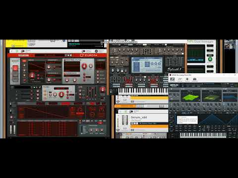 Reason Europa vs Sylenth1 vs Serum ARP BASS Comparison