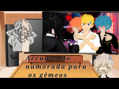 🇧🇷react arrumando namorada para os gêmeos ⚠️ship mitake ⚠️🇧🇷