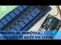 Video - Módulo Relé 16 canais 12V com Optoacoplador para Arduino e Raspberry PI