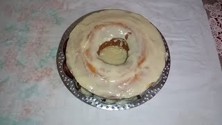 bolo de cenoura com cobertura de leite condensado