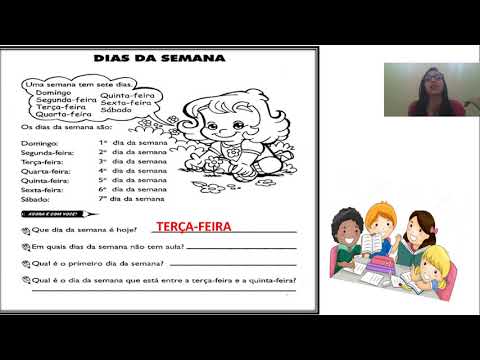 Correção atividade - Dias da Semana  Matemática - 1° Ano - Professora Sílvia