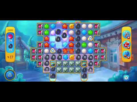 #unlocking New Level 5866 #fishdom #playrix