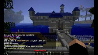 preview picture of video 'Minecraft blue castle tour'