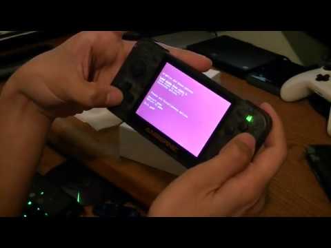Anbernic RG350: Retro Handheld System: UNBOXING: Transparent Black: Powerful Retro Handheld Of 2019