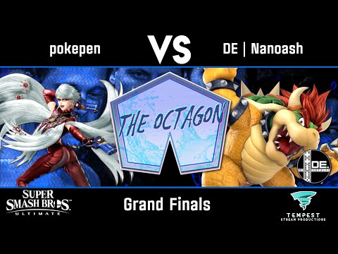 pokepen (Bayonetta) vs DE | Nanoash (Bowser) - Grand Finals - The Octagon #12