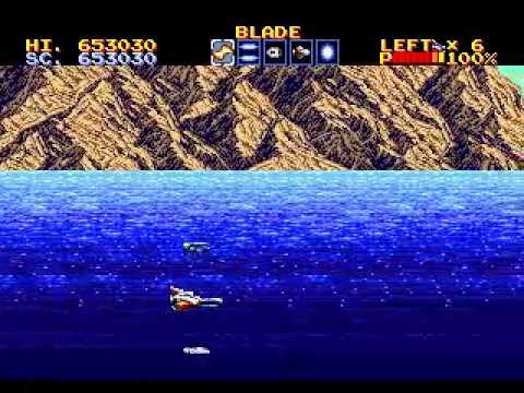 Thunder Force IV - walkthrough - maniac - 5968850 points