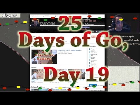 25 Days of Go - Day 19 - Like History?