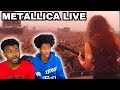 FIRST REACTION Metallica Enter Sandman Live Moscow 1991 HD