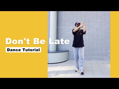 《Don't Be Late》舞蹈教學 Dance Tutorial (Slow & Mirror) #羅志祥 #dontbelate #showlo #dancetutorial