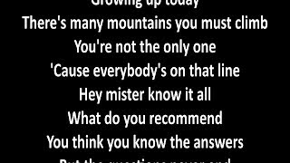 Richie Sambora - Ballad Of Youth with lyrics