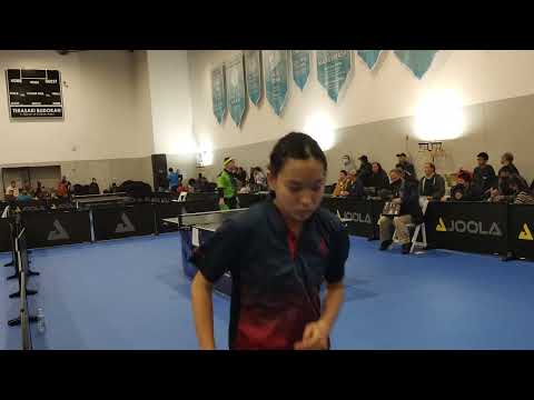 HUI JUN & HU CHERYL LA OPEN TABLE TENNIS  CHAMPIONSHIPS (1750-5)12/11/2022