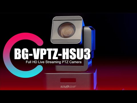 BZBGear Compact 1080p HDMI/SDI/USB and NDI HX2 Live Streaming PTZ Camera with 30x Zoom and PoE