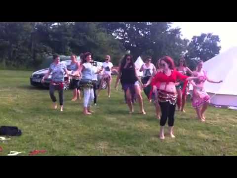 Sacha Bellydance - Tarkan Choreography for Hen Do in Bath