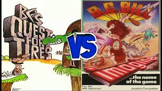 BC's QUEST FOR TYRES vs B.C. BILL (ZX Spectrum) - WHICH IS BEST?