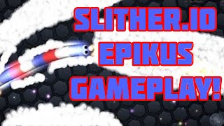 Slither.io - COBRA NO TOP3 de PRIMEIRA! (SLITHERIO) 