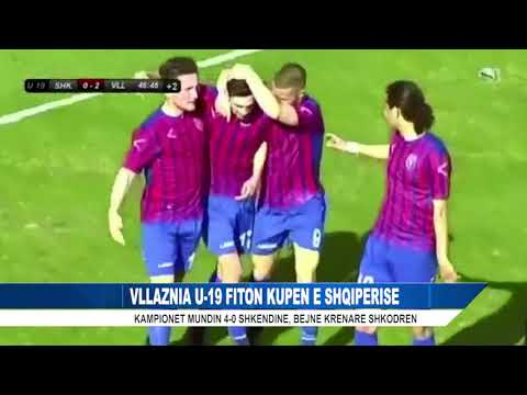 VLLAZNIA U 19 FITON KUPEN E SHQIPERISE