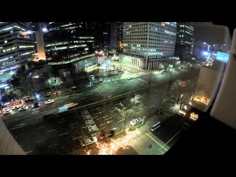 Timelapse Seul - Sejong Daero