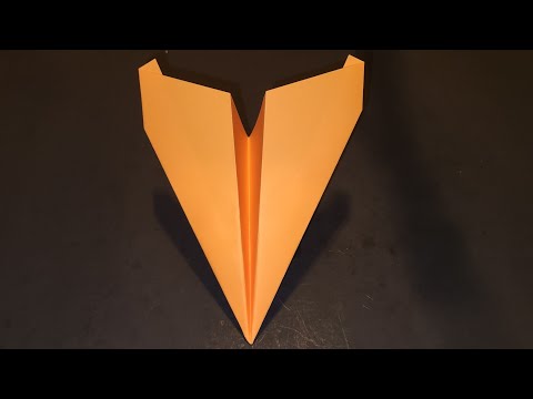 This Paper Airplane 🛩 Can Fly 150 Feet + Step By Step Guide