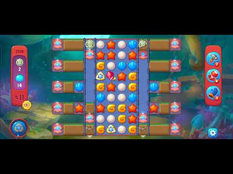 😎Life saving bonus level. 😎 fishdom gaming #gaming #fish #game #video #enjoy #viral #fishdom L-2158