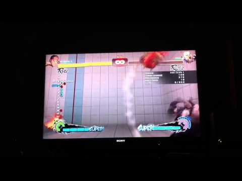 SSF4 AE 2012 - Ryu one frame links jab part 1