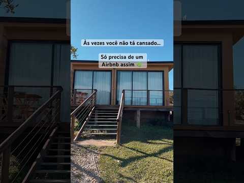🌿 Às vezes você não tá cansado. Só precisa de um Airbnb assim📍Chapada dos Veadeiros