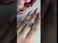 Серебряные серьги с топазом 8.867ct