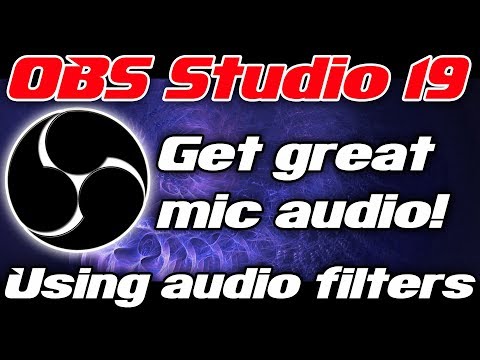 OBS Studio | GETTING GOOD MIC AUDIO | Compressor & noise filter settings | TUTORIAL / HOW TO / GUIDE