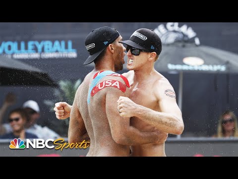 Highlights: Tri Bourne, Trevor Crabb win AVP Manhattan Beach Open 2021 | NBC Sports