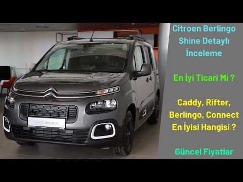 Citroen Berlingo Shine Detaylı İnceleme/ ÖTV Muafiyetli/ Güncel Fiyatlar/ En İyi Ticari Hangisi ?