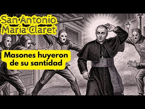 El predicador que hizo temblar a masones… y brilló con luz divina al morir— San Antonio María Claret