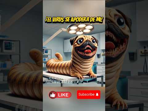 Virus turns puppy into monster 🐶