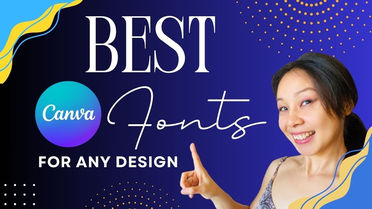 ✨ Best Canva Fonts for Any Design