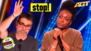 Simon Stops Inspiring Mom Mid-Performance.. Watch What Happens Next! | AGT 2025