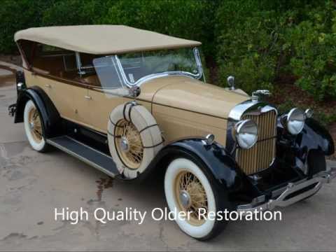 1928 Lincoln, Locke Touring, 3 Owner CA Car, Older Resto, For Sale!
