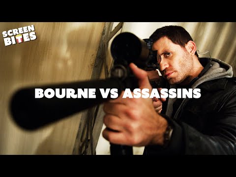Jason Bourne vs Assassins | The Bourne Identity (2002) | Screen Bites