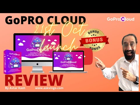 GoPro Cloud Review+Bonuses🌋Best Cloud Storage for Videos🌟Unlimited Cloud Storage🌟Affiliate Marketing