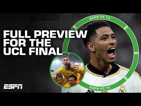 FULL PREVIEW & PREDICTIONS: Champions League Final 🏆 Borussia Dortmund vs. Real Madrid | ESPN FC