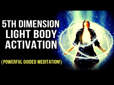 5th Dimension Guided Meditation for Light Body Activation & Ascension (Light Body Meditation)